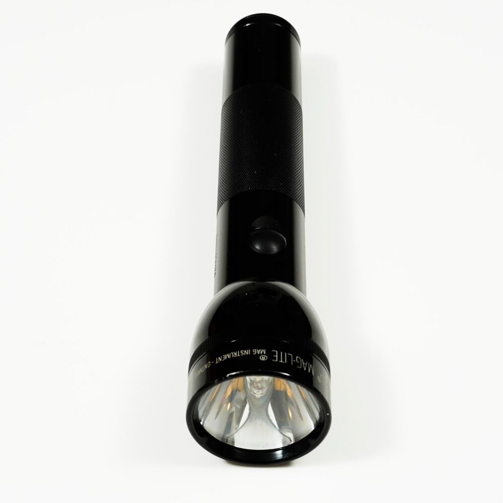 Maglite 2D Cell Black Flashlight USA Made 10" Heavy Duty Tested Works